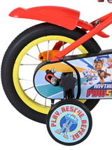 Paw patrol kinderfahrrad - jungen - 12 zoll - rot blau