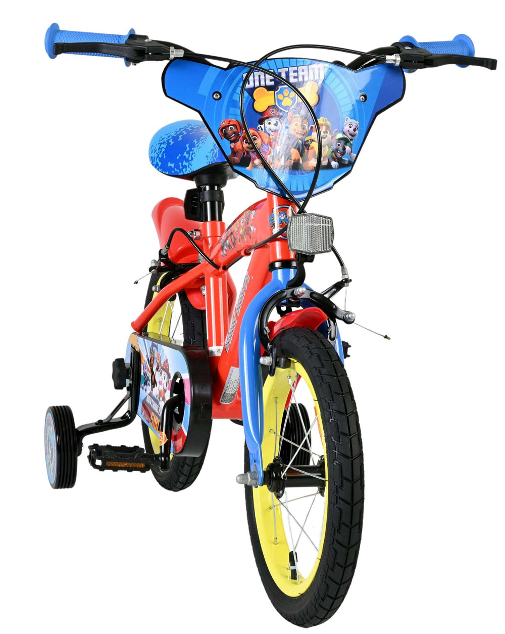 Paw Patrol children's bicycle - boys - 14 inch - two hand brakes
