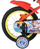 Paw patrol kinderfahrrad - jungen - 14 zoll - rot blau