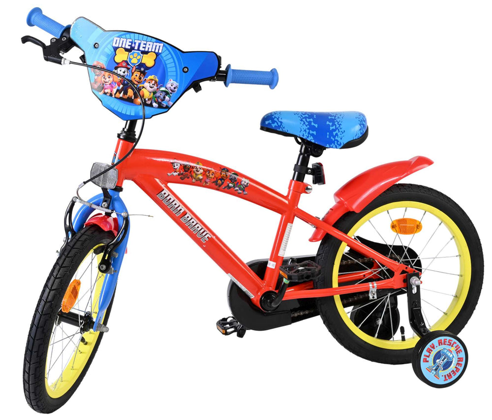 Paw Patrol children's bike - boys - 16 inch - red and blue