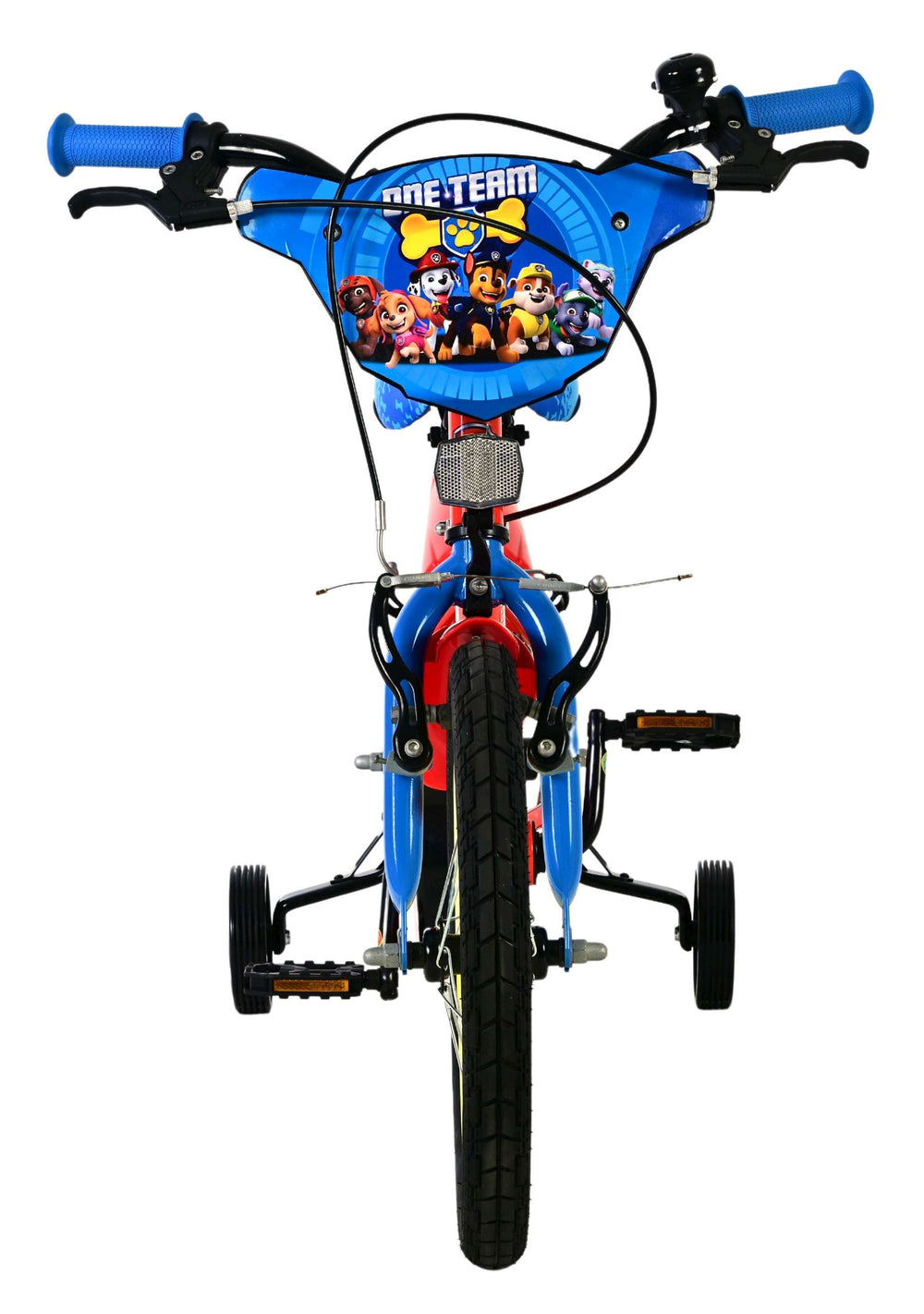 Paw Patrol children's bike - boys - 16 inch - red - two hand brakes