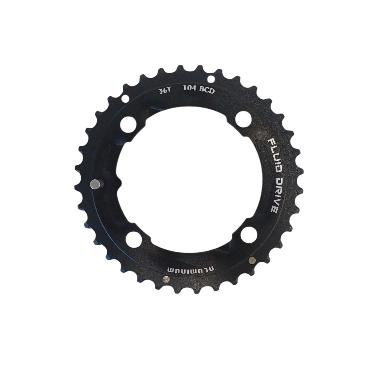 Sunrace 36T encadenamiento superior CRMS660, BCD 104 mm, negro