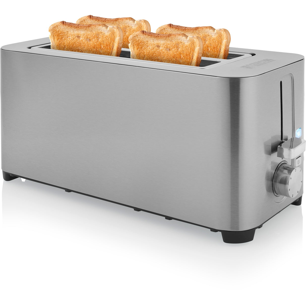 Princess 142402 Toaster iz nerjavečega jekla 2 dolga ključavnica