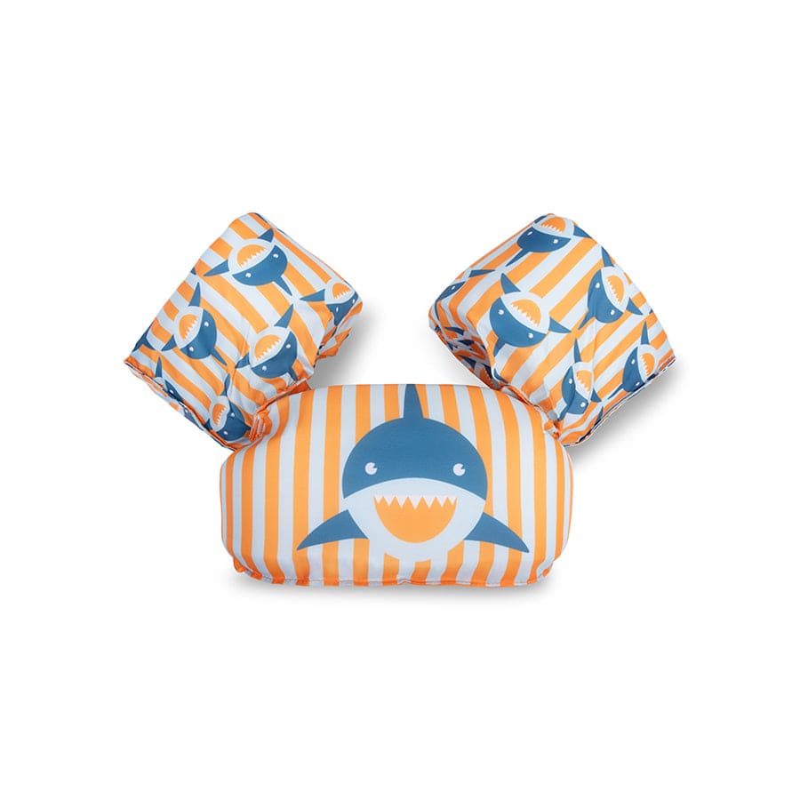 Tropical Shark | multicolored puddle jumper 2-6 years old
