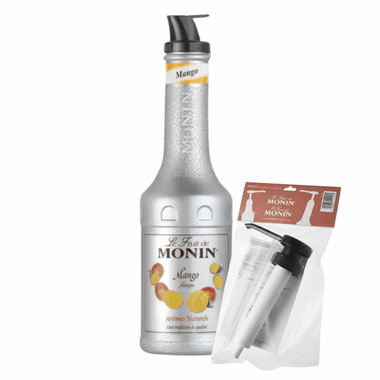 Monin puré mango + pumpe