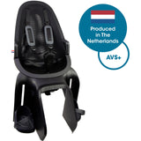 Qibbel achterzitje air avs+ zwart