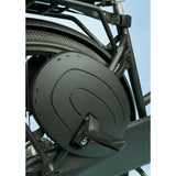 Qibbel zadní sedadlo Junior 6+ Footrest + Belt Army Green Black