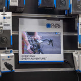 Quad lock pop counter video screen