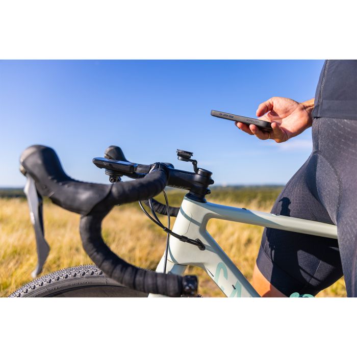 Quad lock stem cap mount adjustable