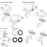 Quad lock out front mount pro