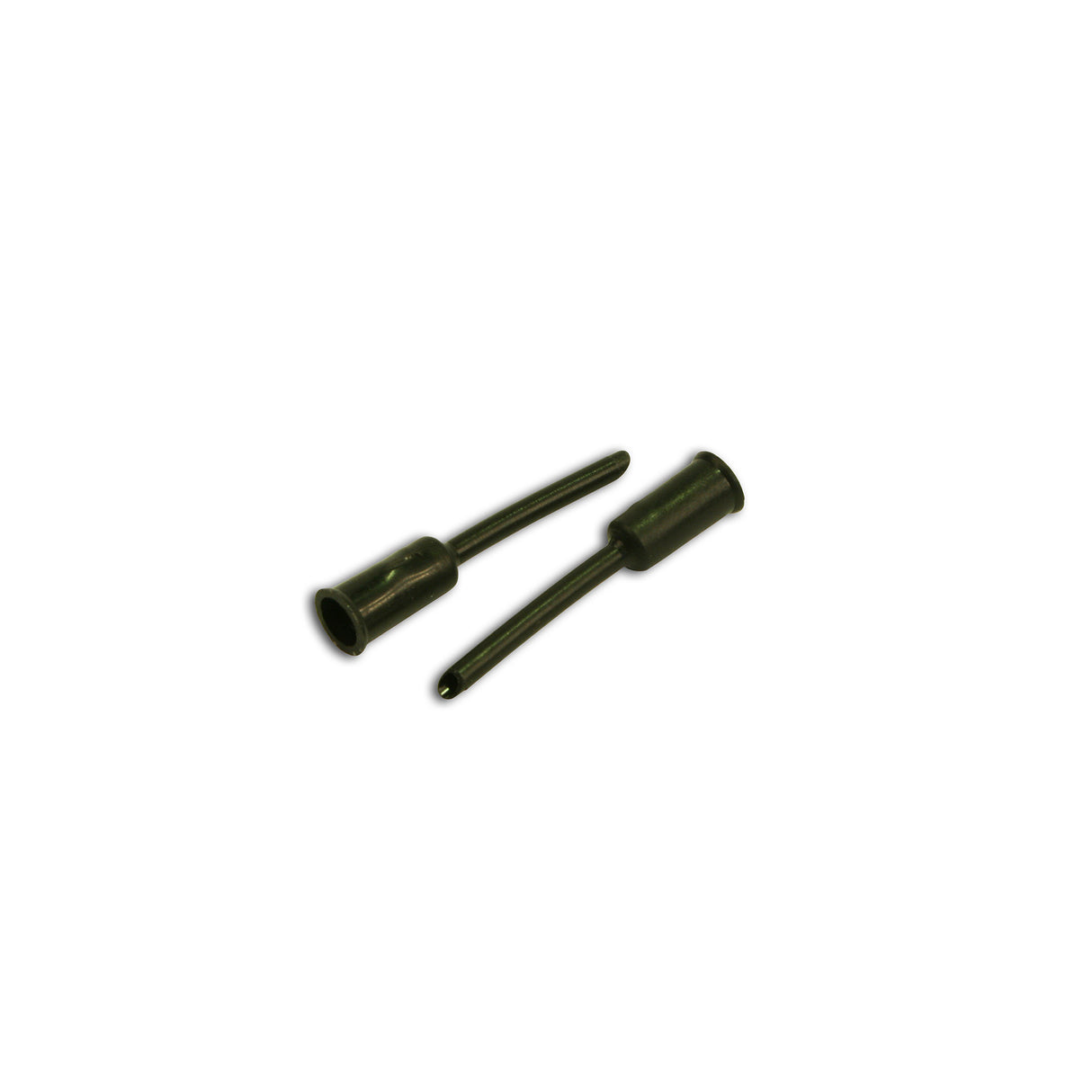 Elvedes kabelhat tip 5mm PVC sort (50x) ELV2012106