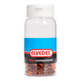 Kabelový klobouk ELVEDES 5 mm uzavřený Oranje (50x) kamenec. ELV2012006