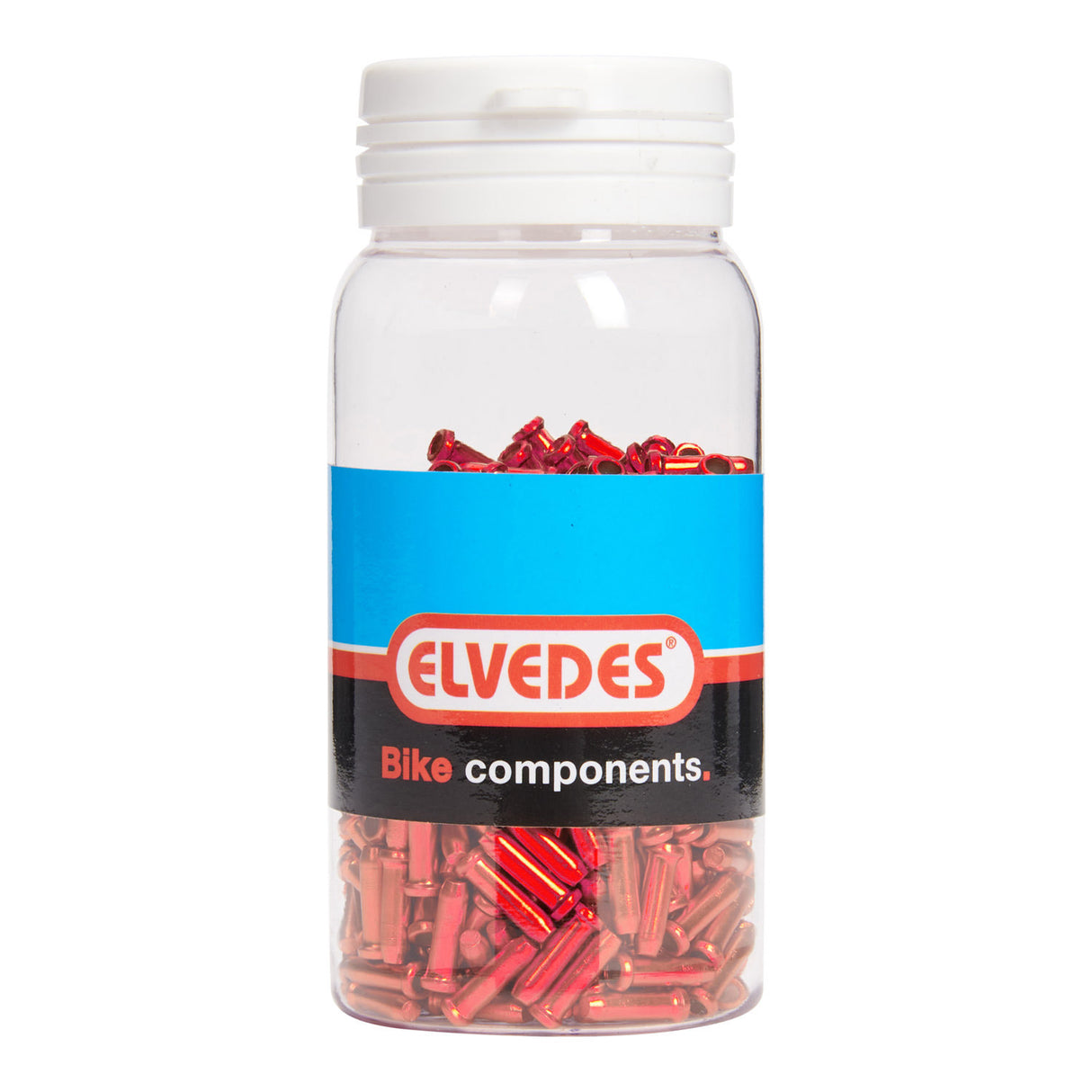 Elvedes Anti -spell Caps 2,3 mm di rosso (500x). ELV2012015