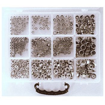 Sorti 12dlg. Nuts galvanized m5-m10