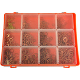 Range Box Box Range 12-Commpartment Red Copper prsteny