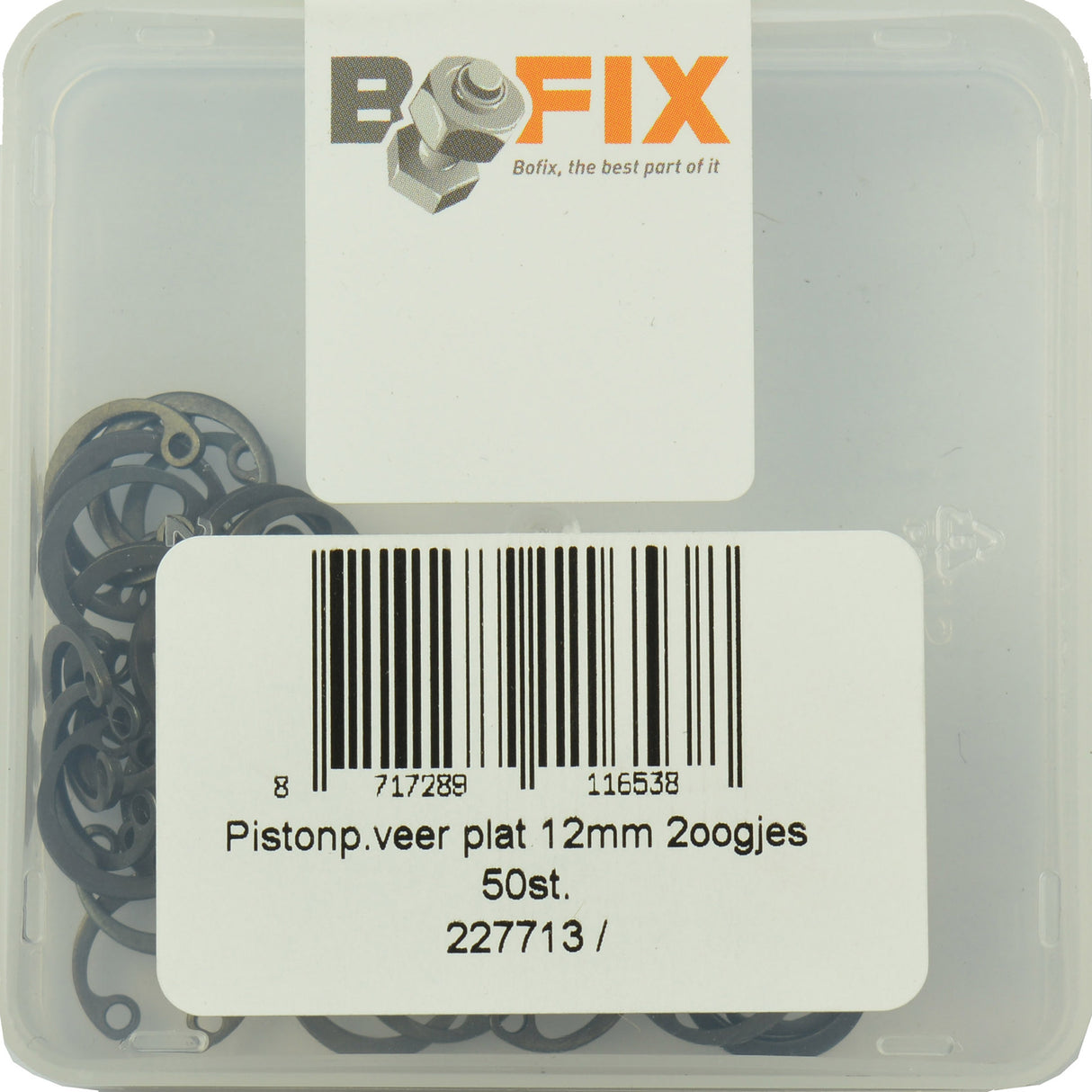 Bofix Box PistonPenveer Plat 12mm2