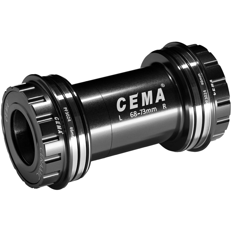 CEMA BRACKETAS PF30 BLOCK SHIMANO-RVS-ZWART