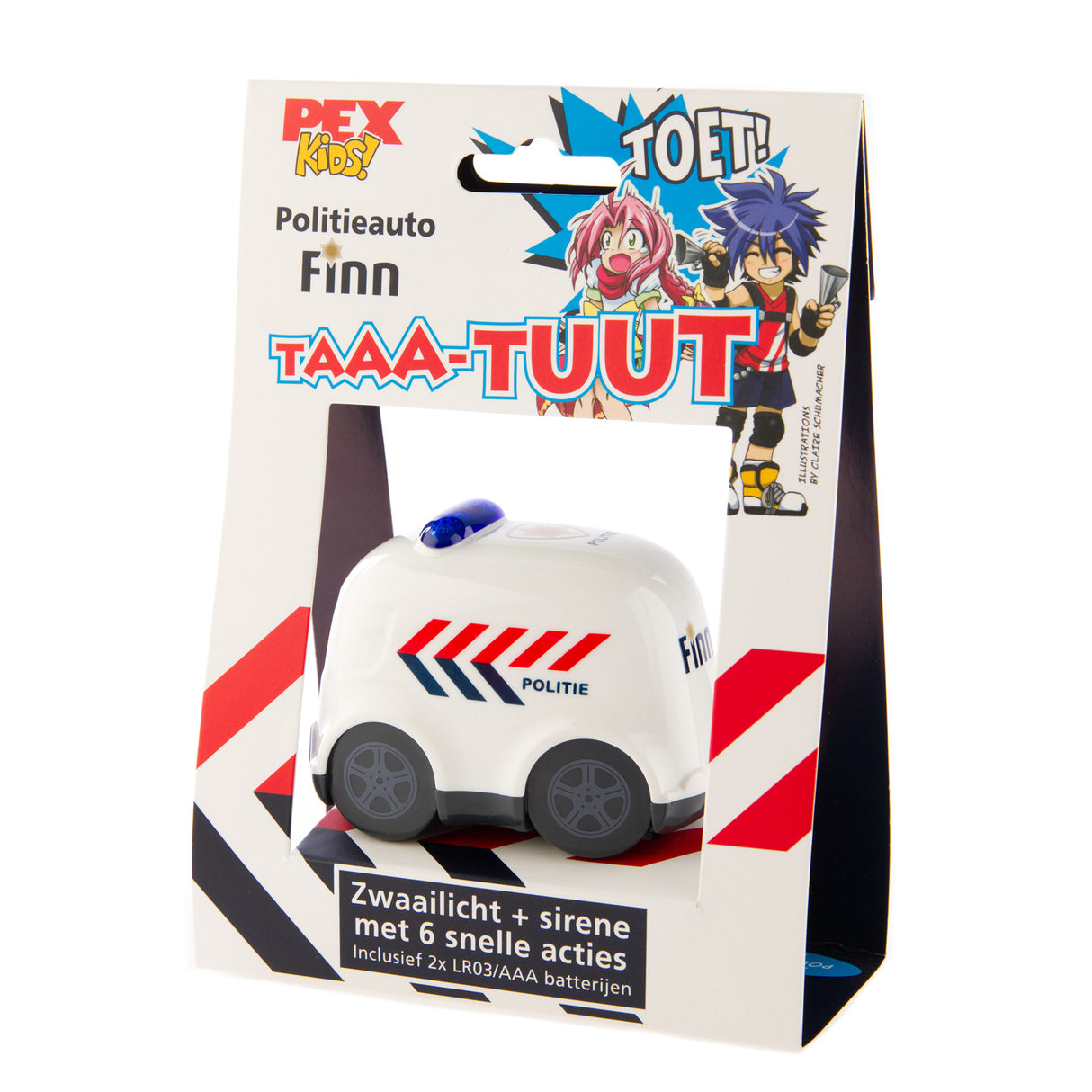 Policijski avtomobil Horn Pexkids Finn