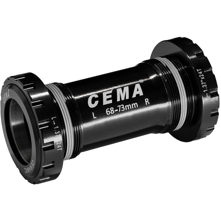 CEMA Bracketas BSA FSA386 Rotor 30mm Rustfrit stål sort
