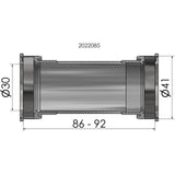 Elvedes Bot.Bracket Press Fit 41mm BB86-92 Shim.