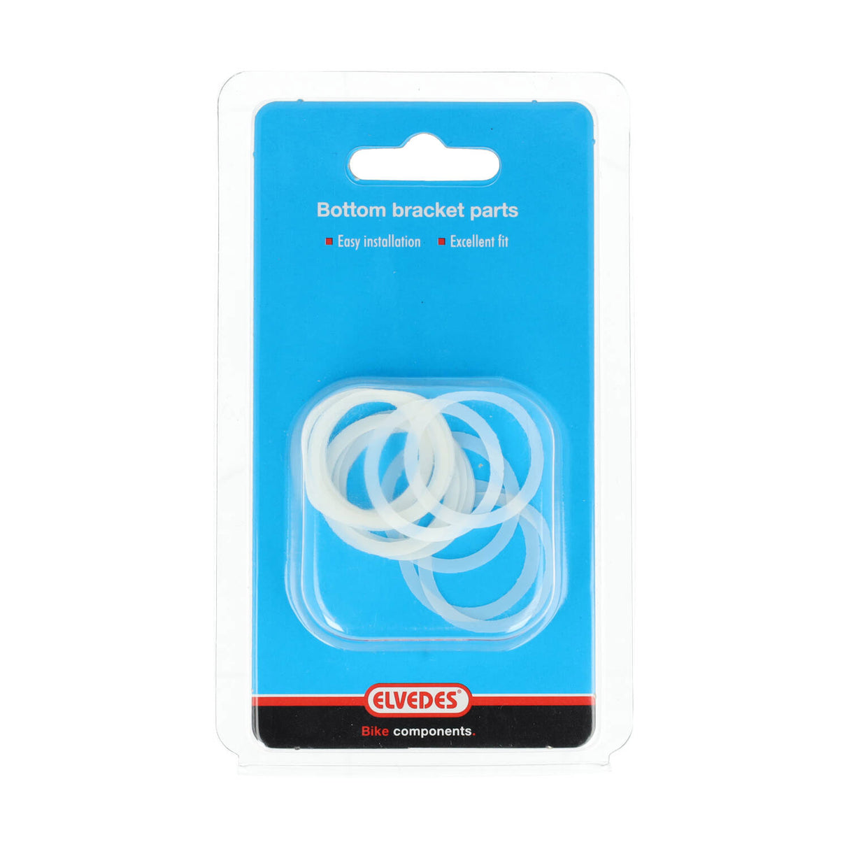 Staffa inferiore distanziatore Elvedes 30 x 24 x 0,2 mm Plastica P 20