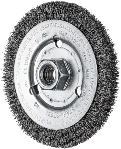 Pferd staalborstel 125x12 m14 0.3 staal pos