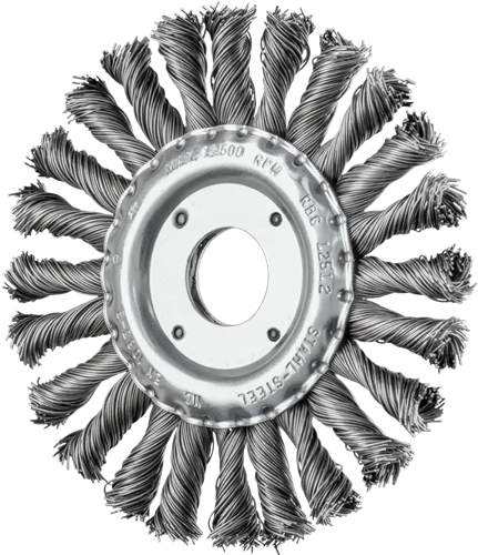 Pferd staalborstel 125x12x22.2 0.5 ct staal pos