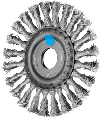 Pferd staalborstel 125x12x22.2 0.35 inox pos