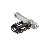 Mirage Crank Turners z vijakom iz nerjavečega jekla Aluminija T6 srebro