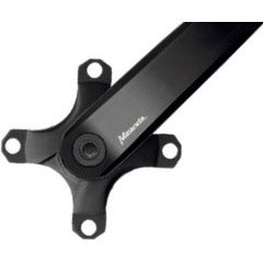 Miranda  delta crankstel z blad bcd104 gates, 170mm,mat-zwart