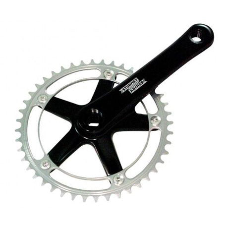 Sturmey Archer Crankkel 46T Black Silver 170mm FCT66 (SA)