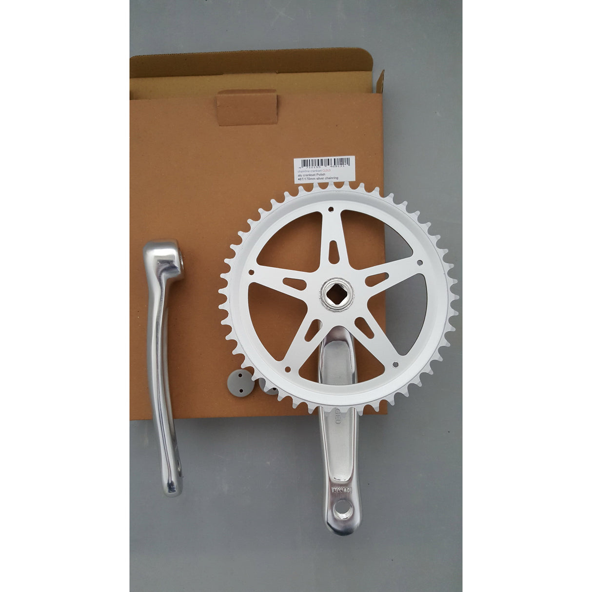 Crank Set Chainline cl013 46t 170 mm 3 32 ezüst