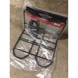 Deck de bagagem 28 x 25 cm de preto com aranha
