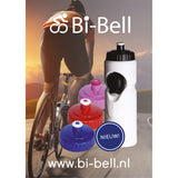 Bi-Bell Bidon med Bel White Blue 750 ml