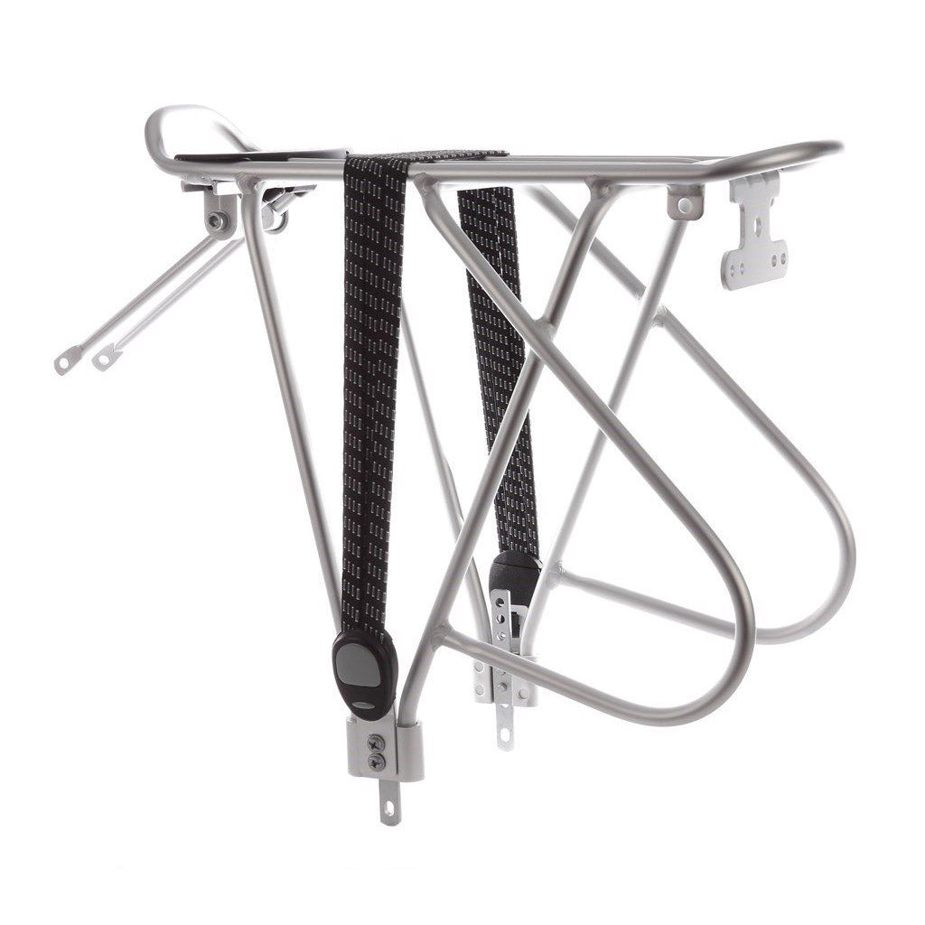 ALU ACHTERDRAGER Massload con spinbinder, argento