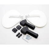 Protective kit and footrests Guppy Junior - white