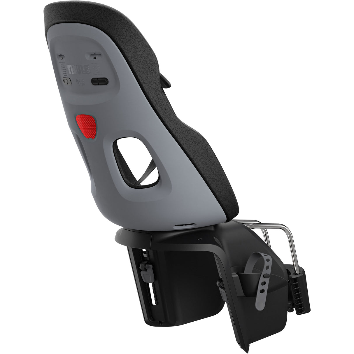 Thule child seat behind Yepp Nexxt 2 maxi for frame confirmation gray