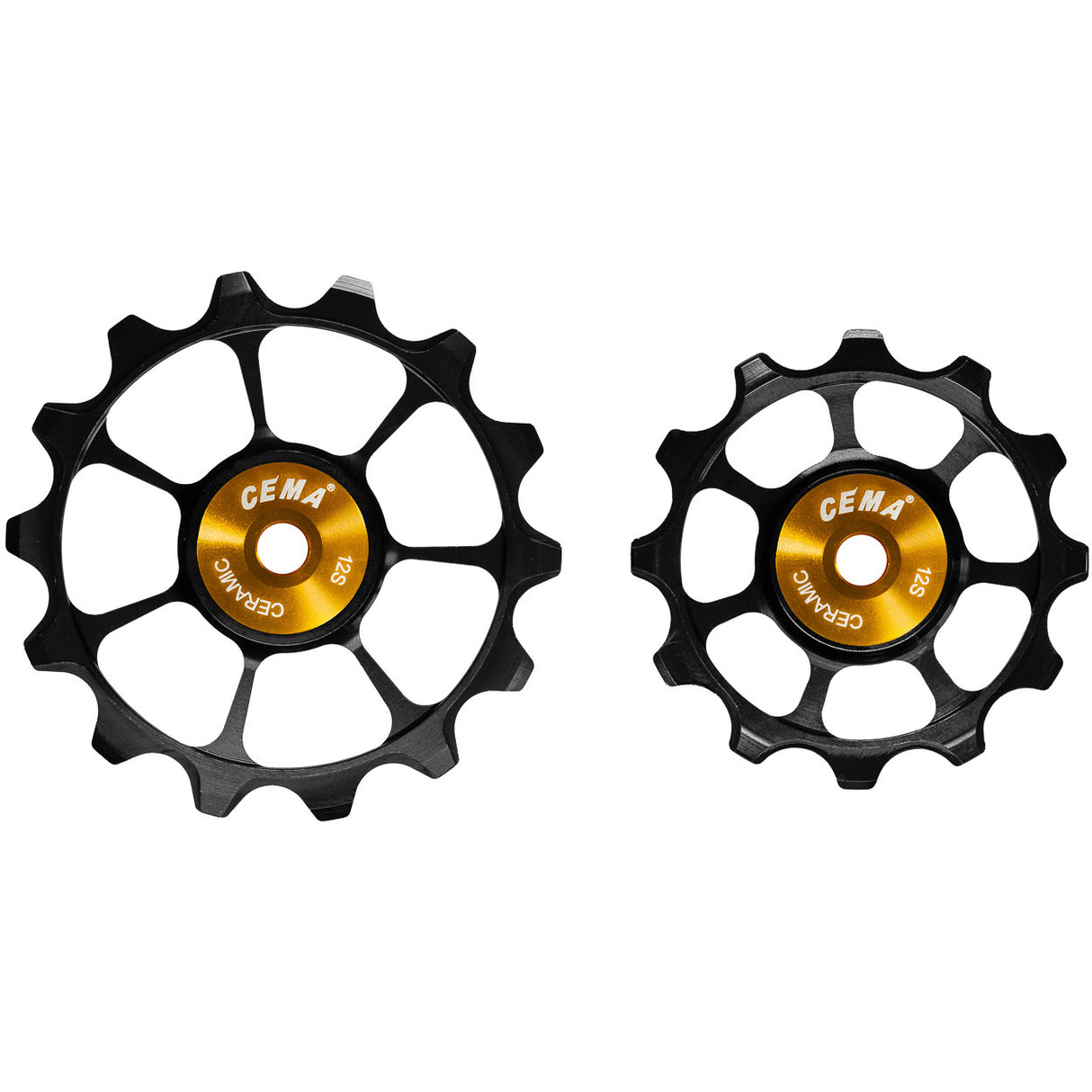 Cema deraaleur swies keramic shimano 12v černá