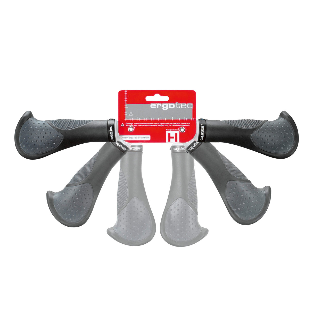 GRIP ERGOTEC FRISCO 2 KRATON GEL, PAR, BL. grå