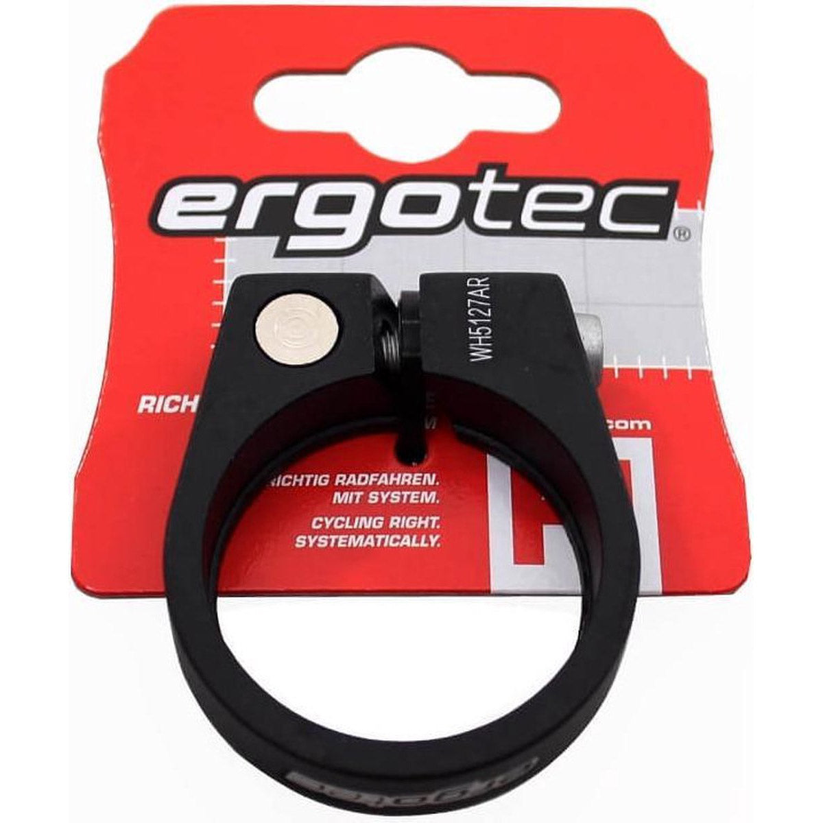 Ergotec Saddle Penklem Sci-105 34.9 Sort