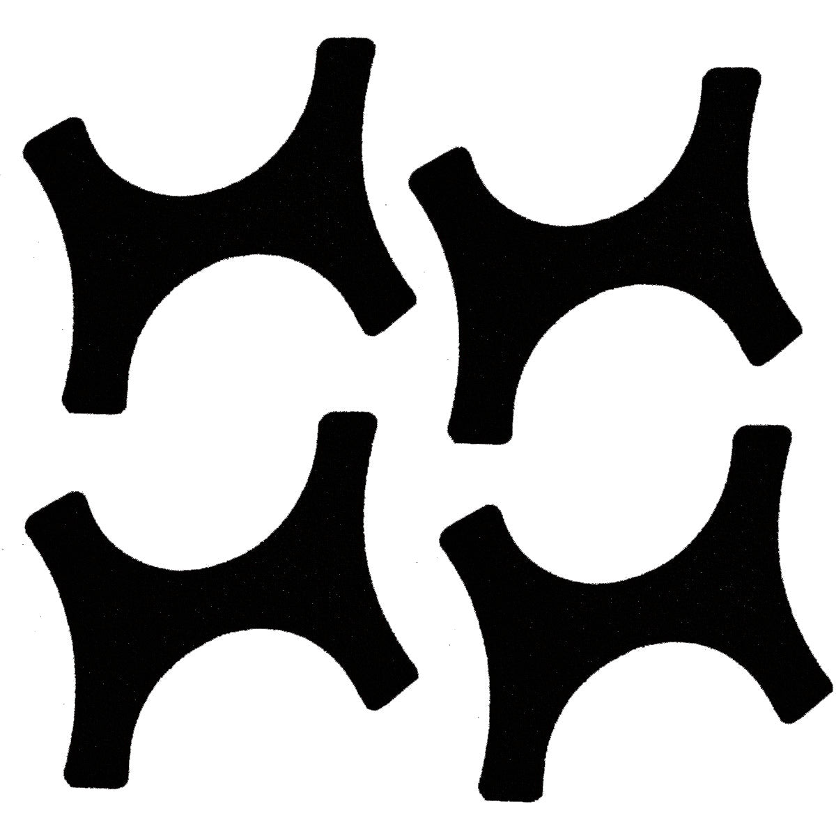 Ergotec slippapper (4 stycken) pedal ep-urban