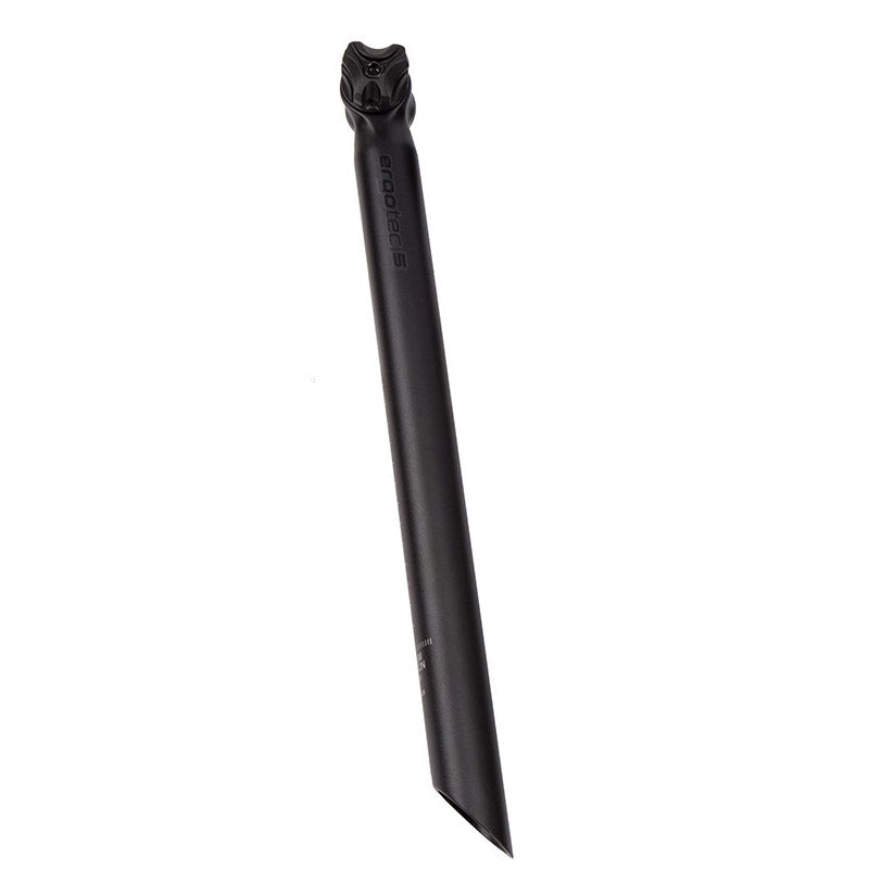 Suíochán Ergotec viper 0� 31.6 x 400 neamhlonrach dubh