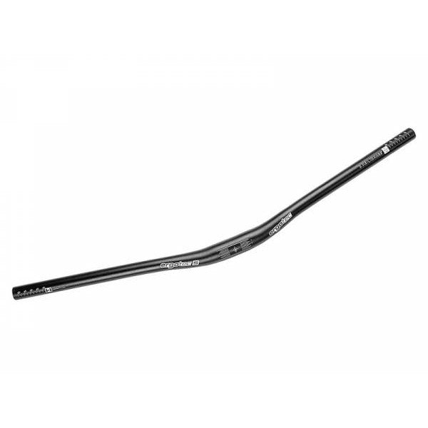 Ergotec styring med lav stigerør 31,8 720 mm sort