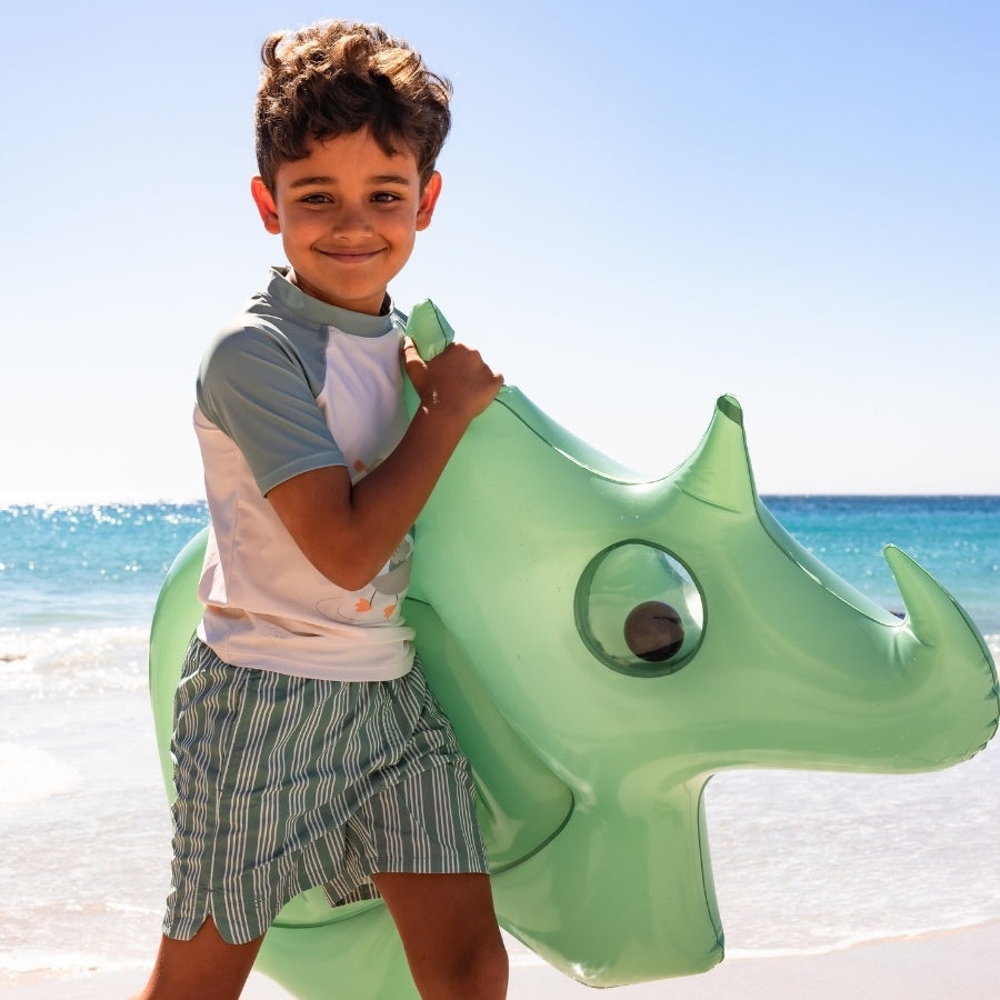 Dino | Lit d'air de luxe Green Dino