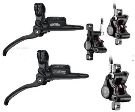 Tektro cargo bike disc brake set Hydro HD-T525 Twin Auriga
