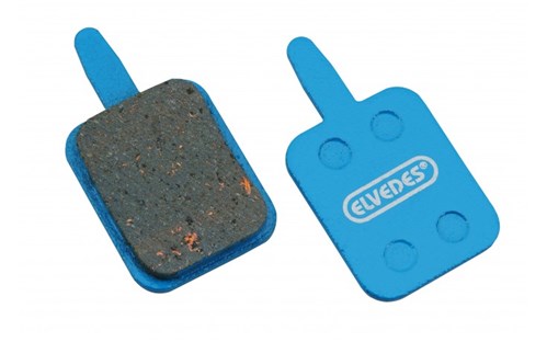 Conjunto de blocos de freio de disco elvedes avaliar orgânico mecânico (1 par)