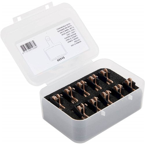 Diskbremsblokk sett Elvedes Shimano Tektro RST - sintret (10 par)
