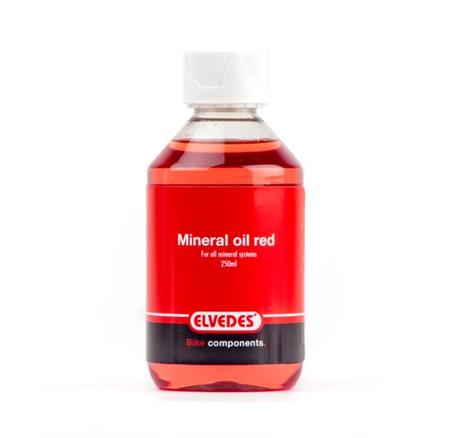 Röd mineralolja Shimano 250 ml