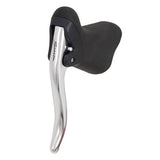 Brake handle set Race 3-Finger Silver Black 2-piece