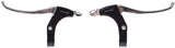 Saccon set leve freno v gripshift sx+d alluminio nero